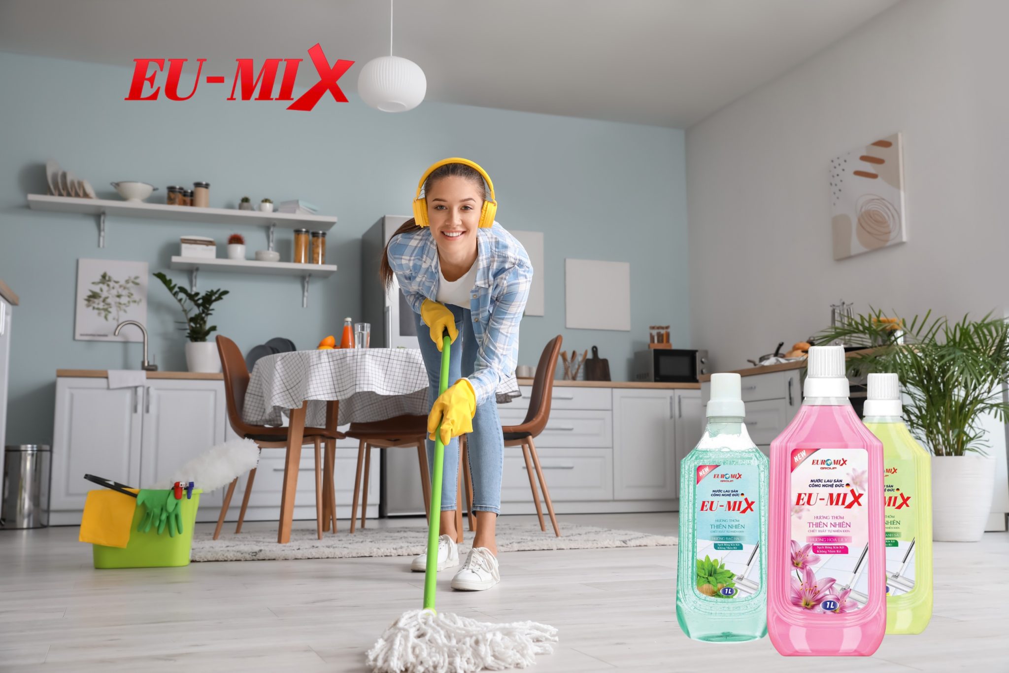 Nước Lau Sàn Thiên Nhiên – Giải Pháp Làm Mát Nhà Cửa Mùa Hè