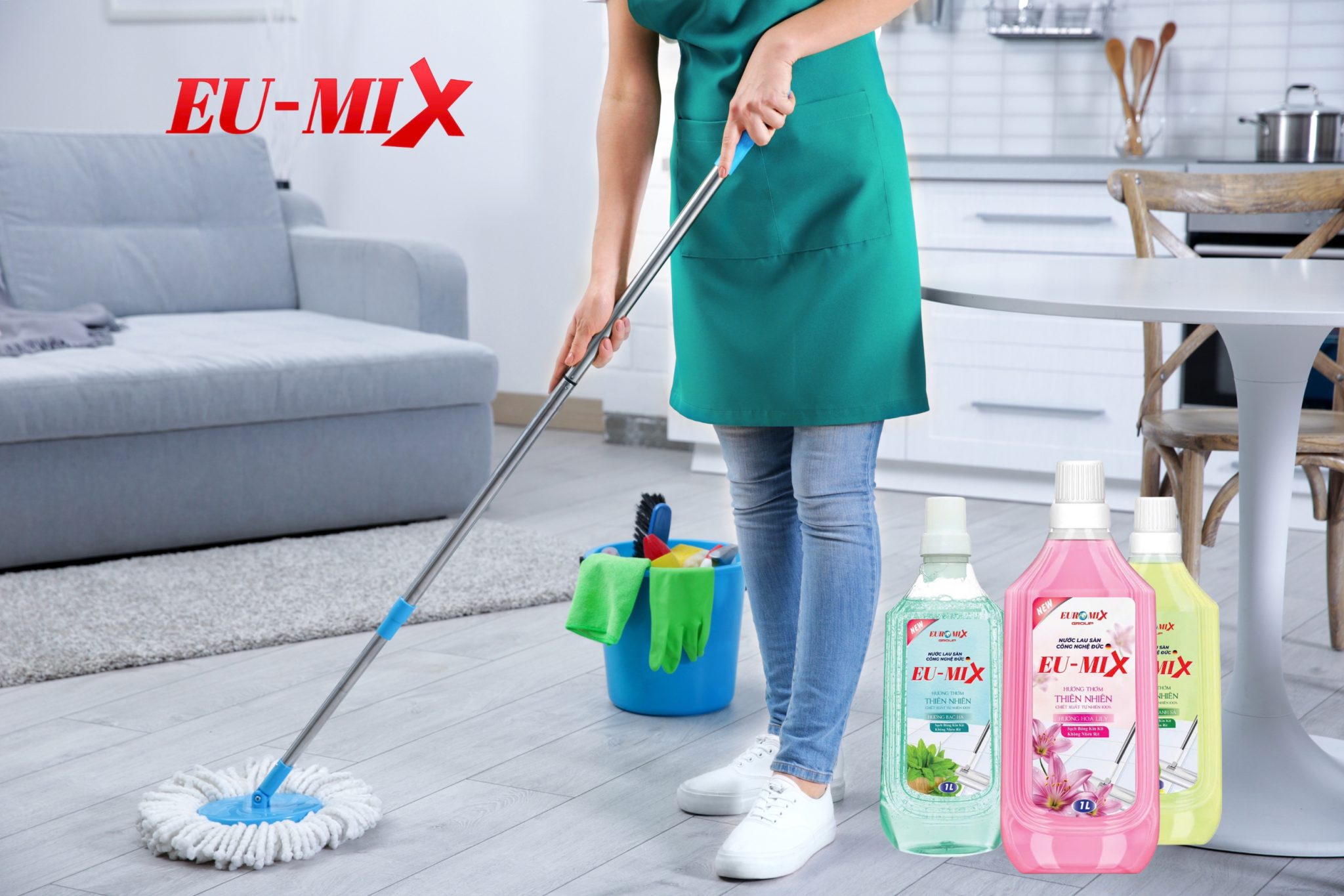 Nước Lau Sàn Thiên Nhiên – Giải Pháp Làm Mát Nhà Cửa Mùa Hè