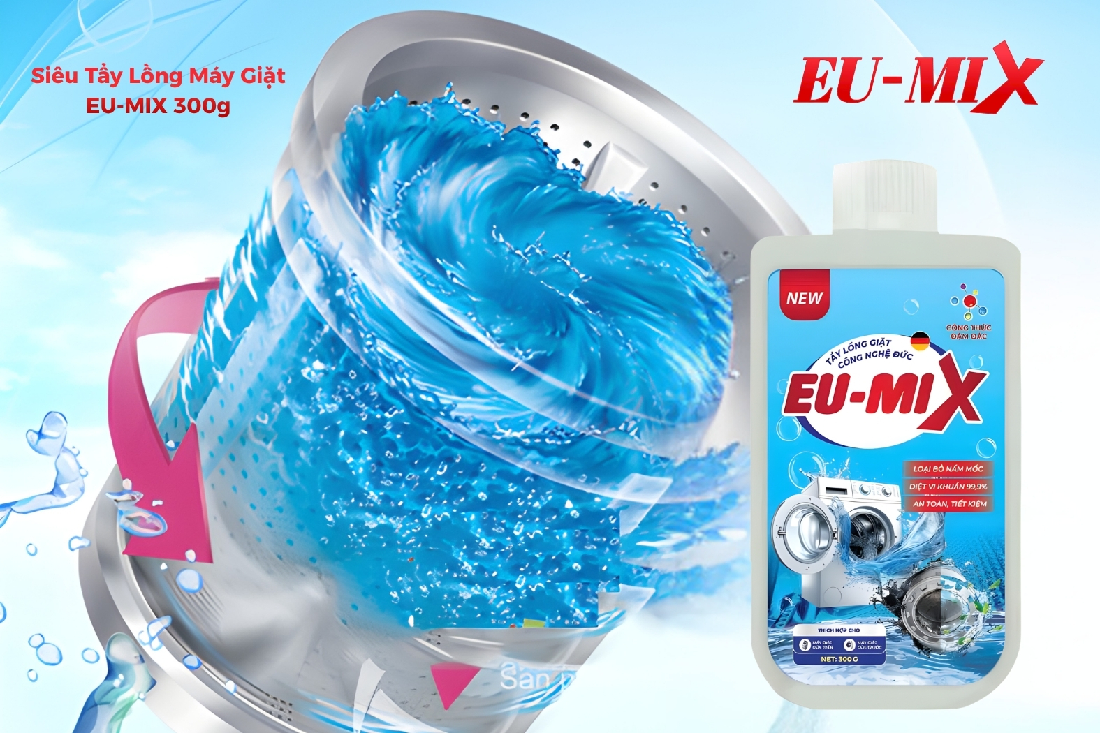 Đừng Giặt Nữa Nếu Chưa Biết Cách Tẩy Lồng Giặt Cửa Ngang Đúng Cách