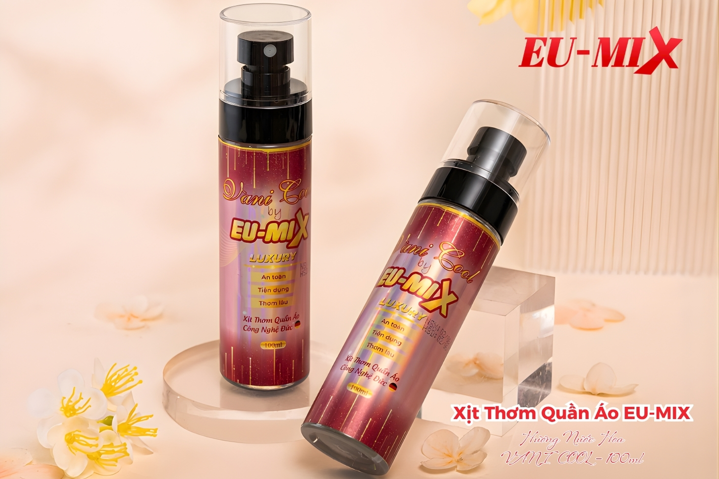 Review Xịt Thơm Quần Áo Cao Cấp Eumix Tại Sao Được Săn Lùng Nhiều Đến Vậy?